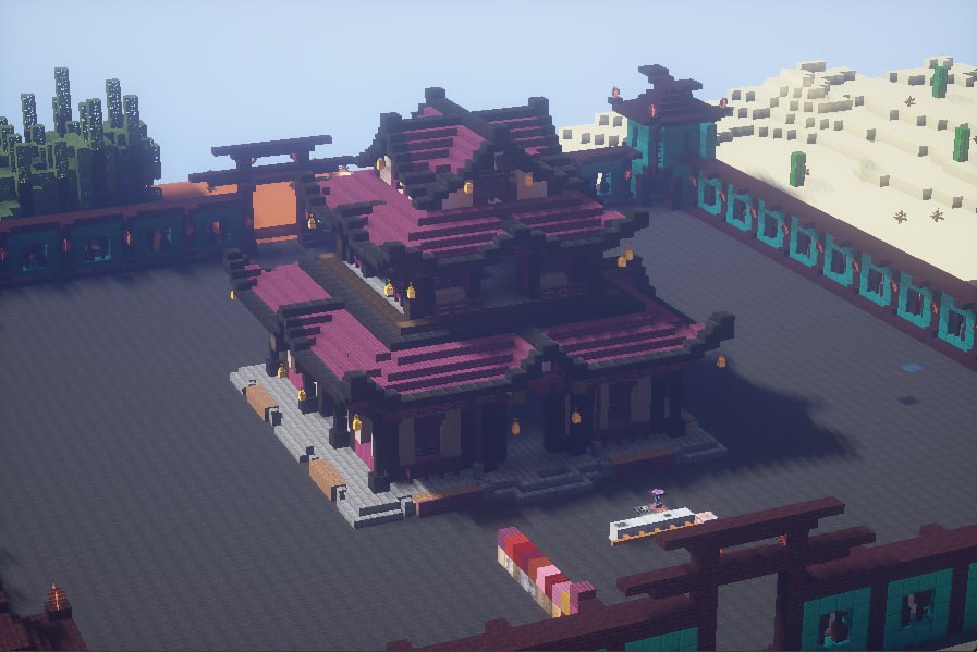 Скриншот сервера